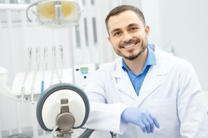 a doctor preparing to perform Ridge Augmentation